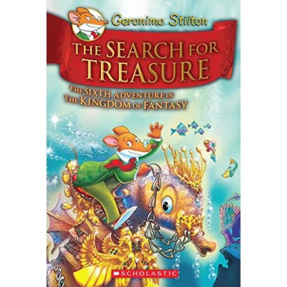 The Search for Treasure (Geronimo Stilton and the Kingdom of Fantasy #6) -- Gero - Picture 2 of 3